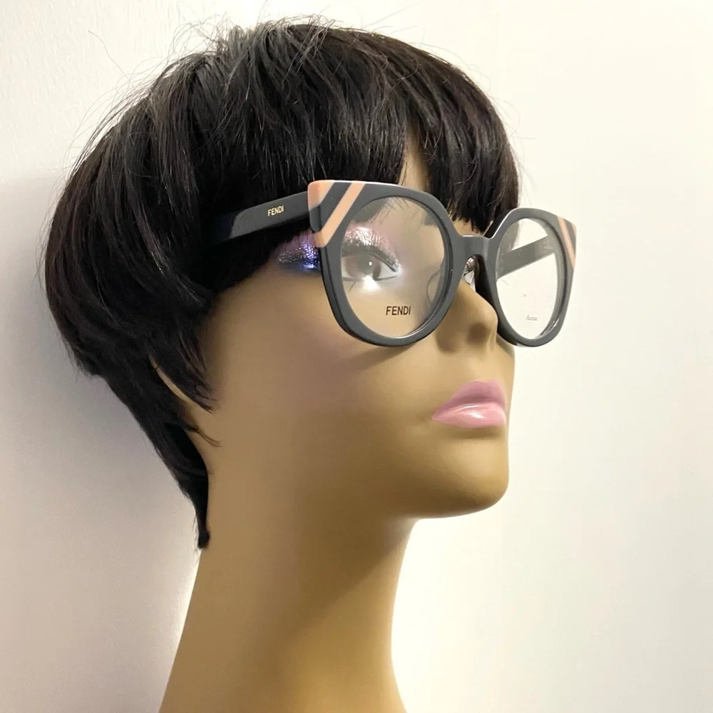 FENDI 54mm Round Optical Frames